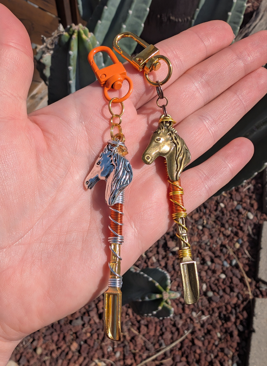 Horse Wire Wrapped Mini Spoon