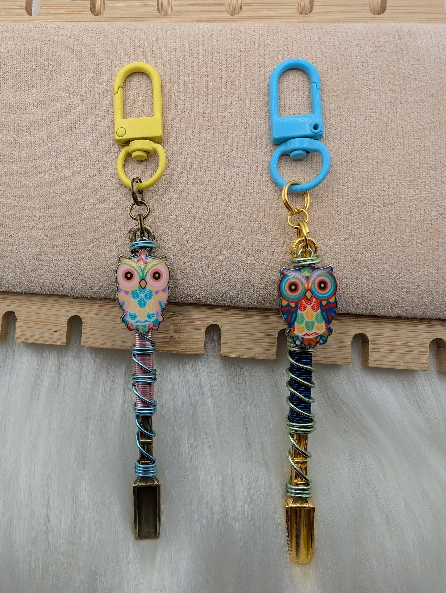 Festival Owl Wire Wrapped Mini Spoon β EDC Edition