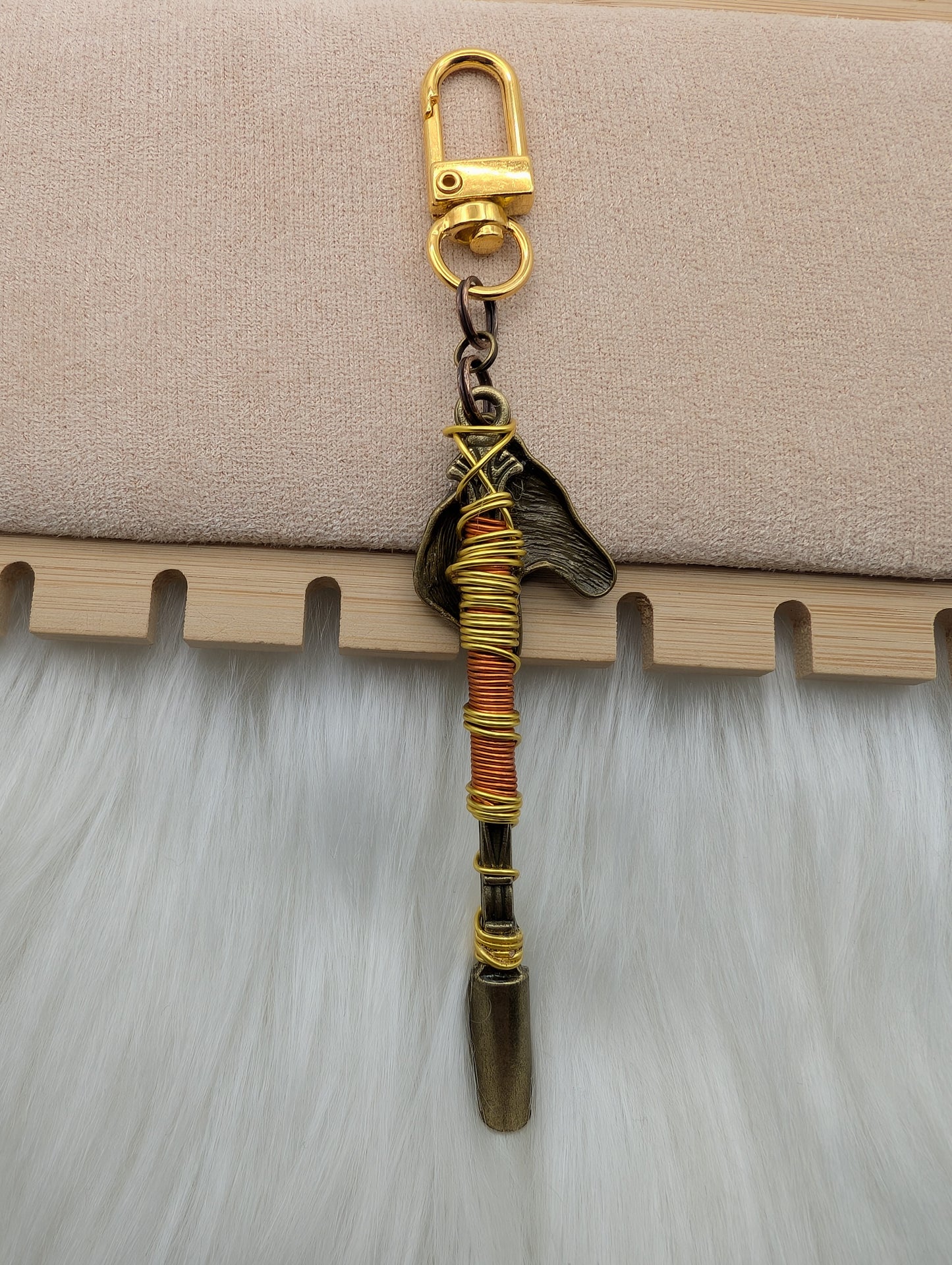 Horse Wire Wrapped Mini Spoon