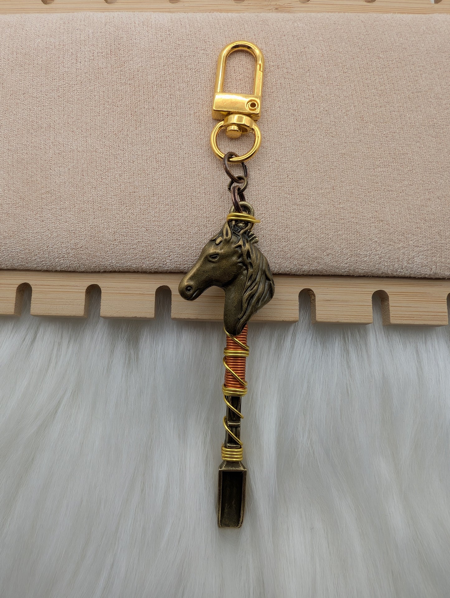 Horse Wire Wrapped Mini Spoon