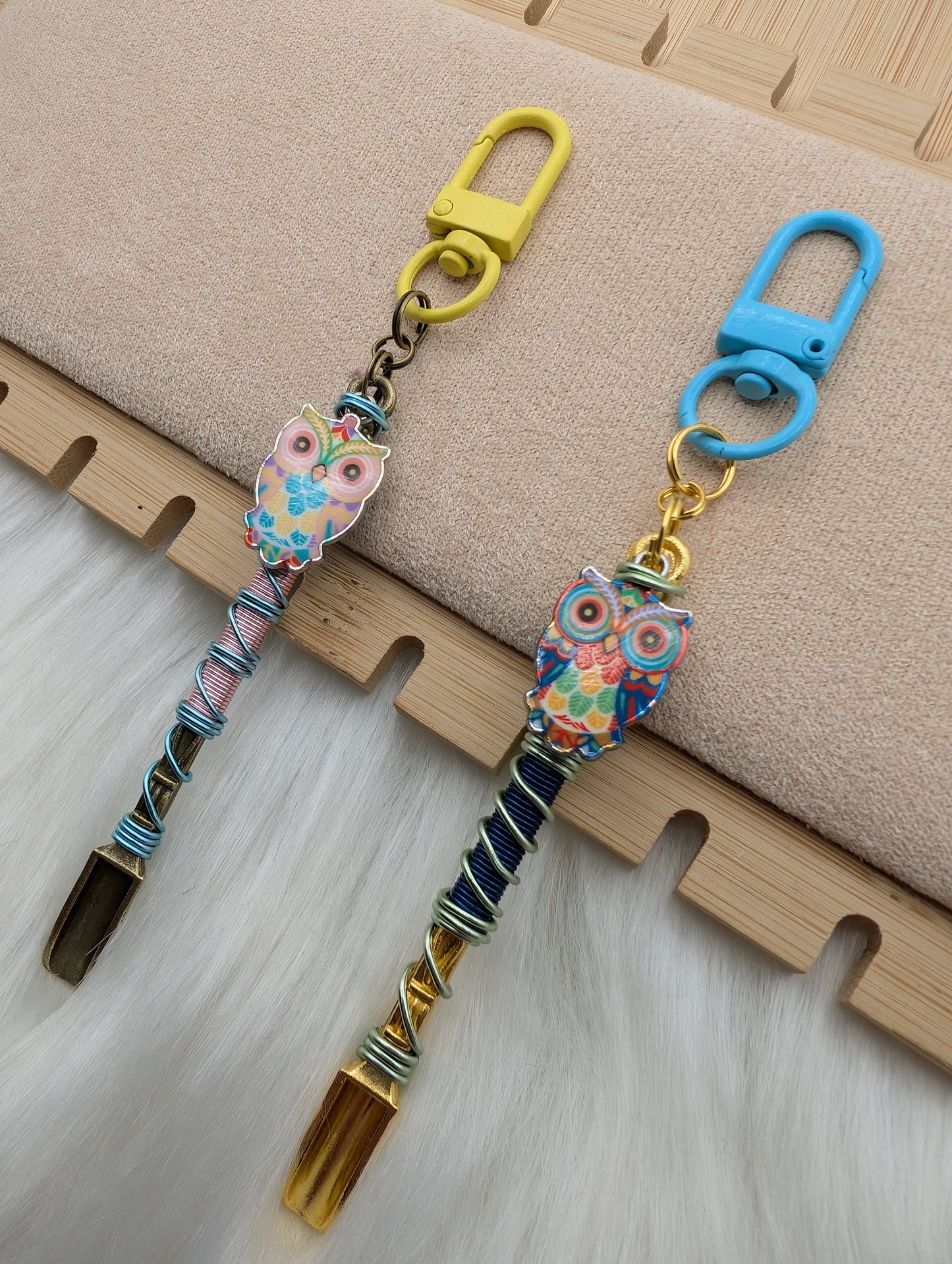 Festival Owl Wire Wrapped Mini Spoon β EDC Edition