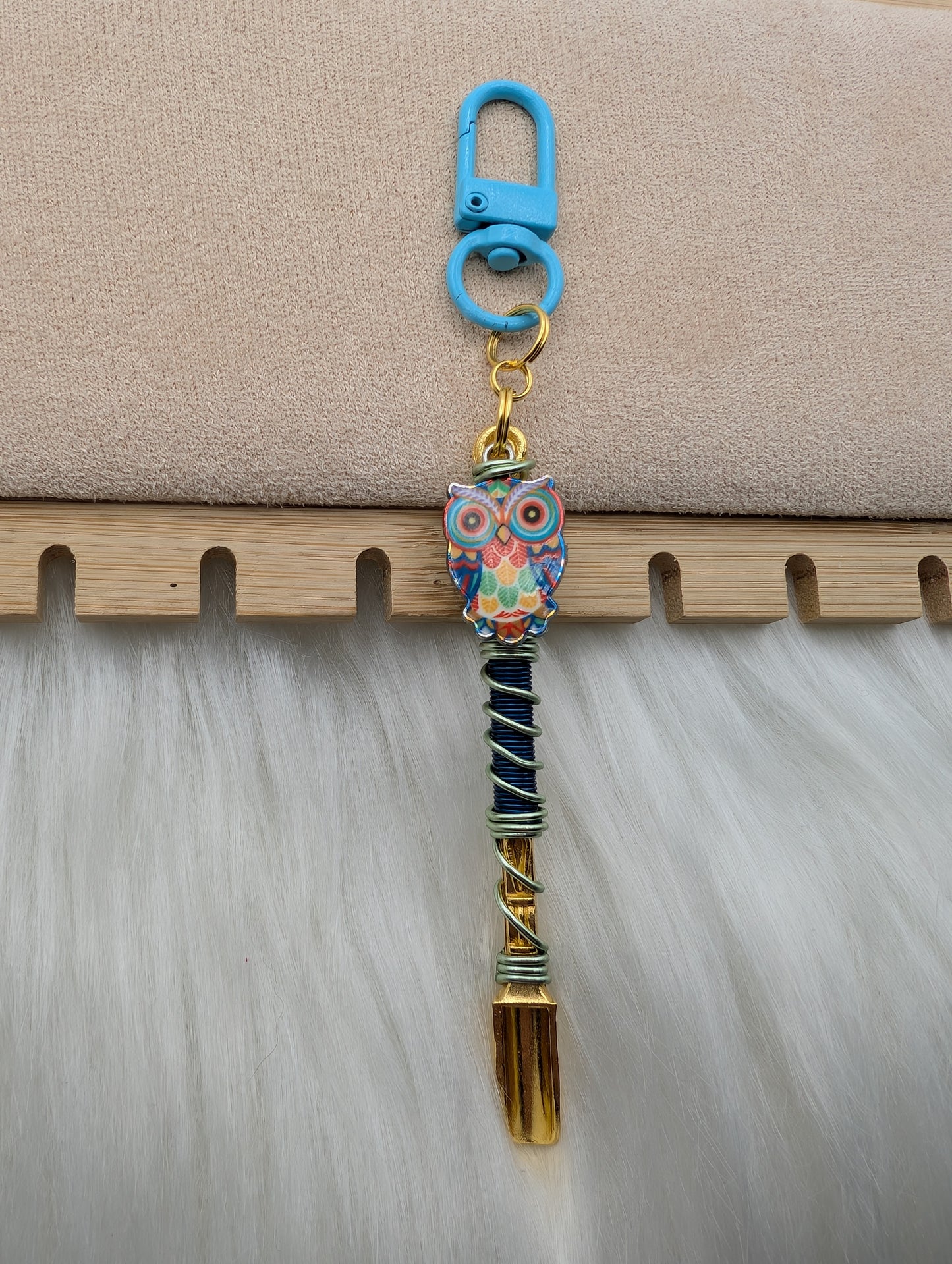 Festival Owl Wire Wrapped Mini Spoon β EDC Edition