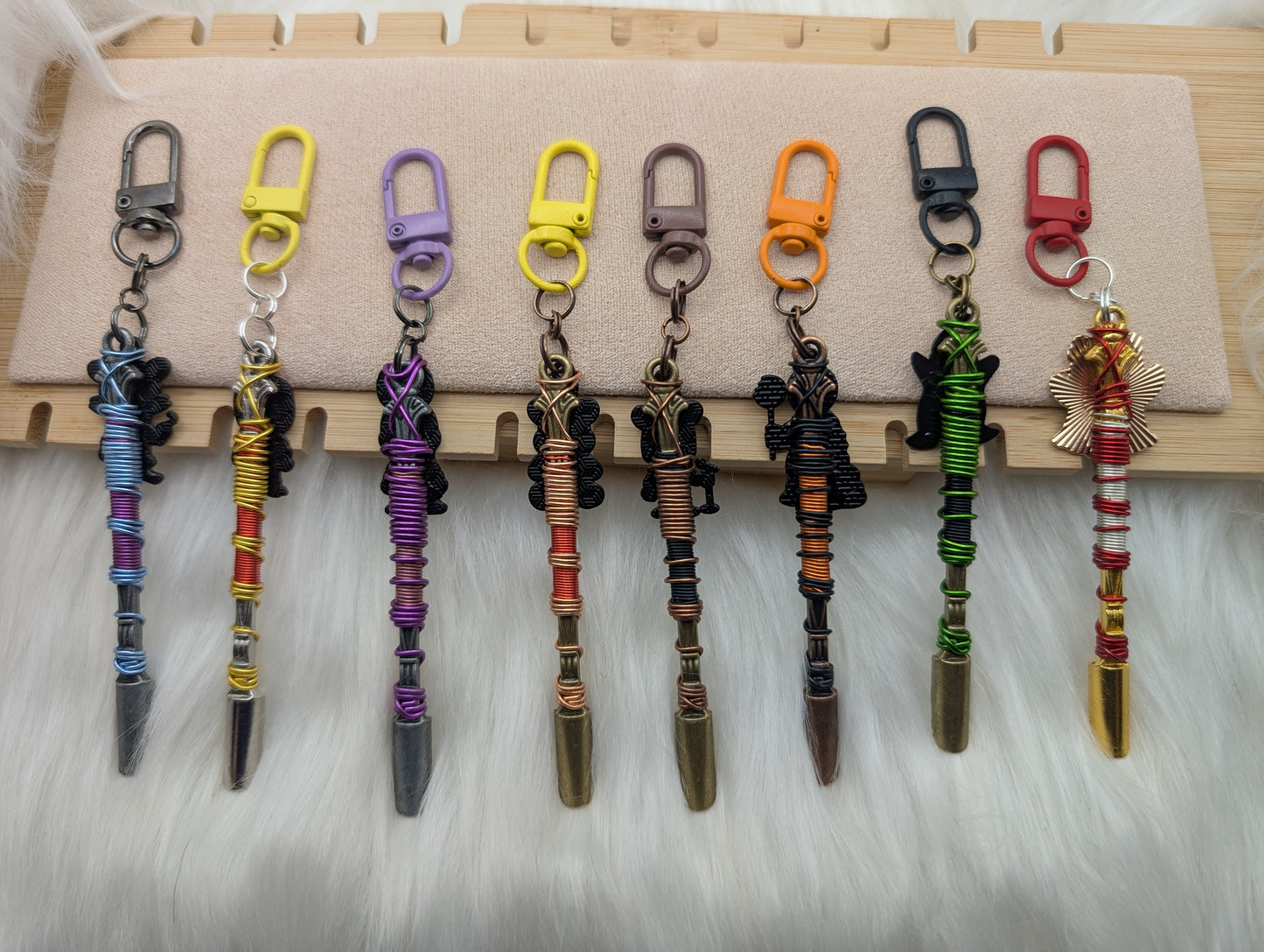 2025 Spooky Themed Wire-Wrapped Mini Spoons