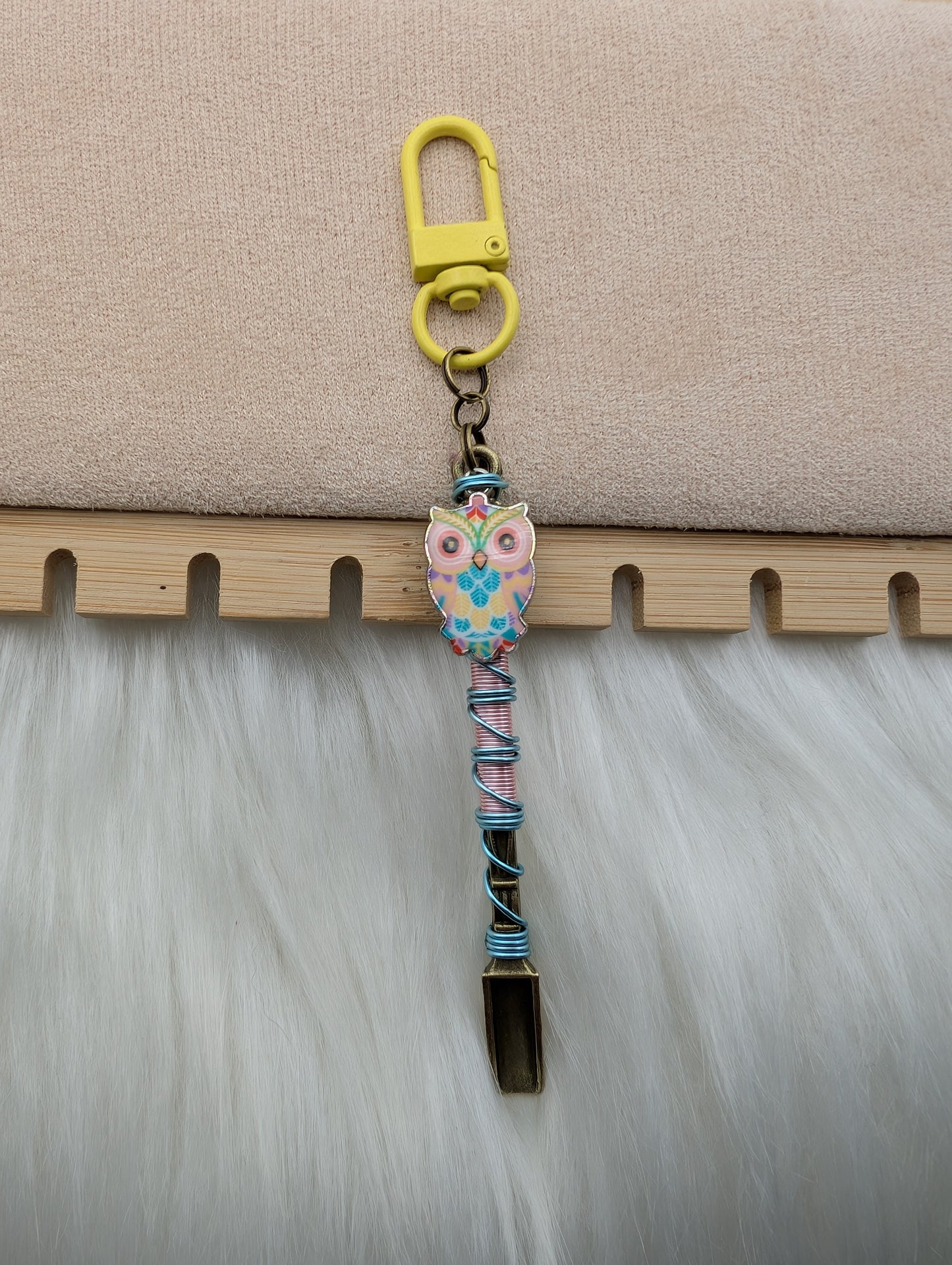 Festival Owl Wire Wrapped Mini Spoon β EDC Edition