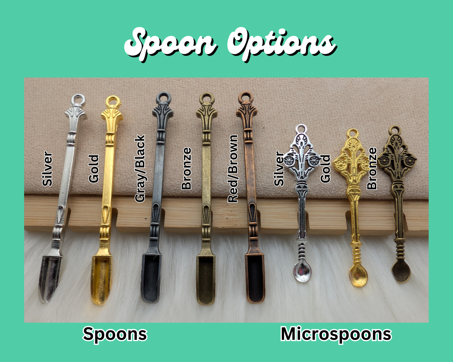 UFO Kitty Wire Wrapped Mini Spoons