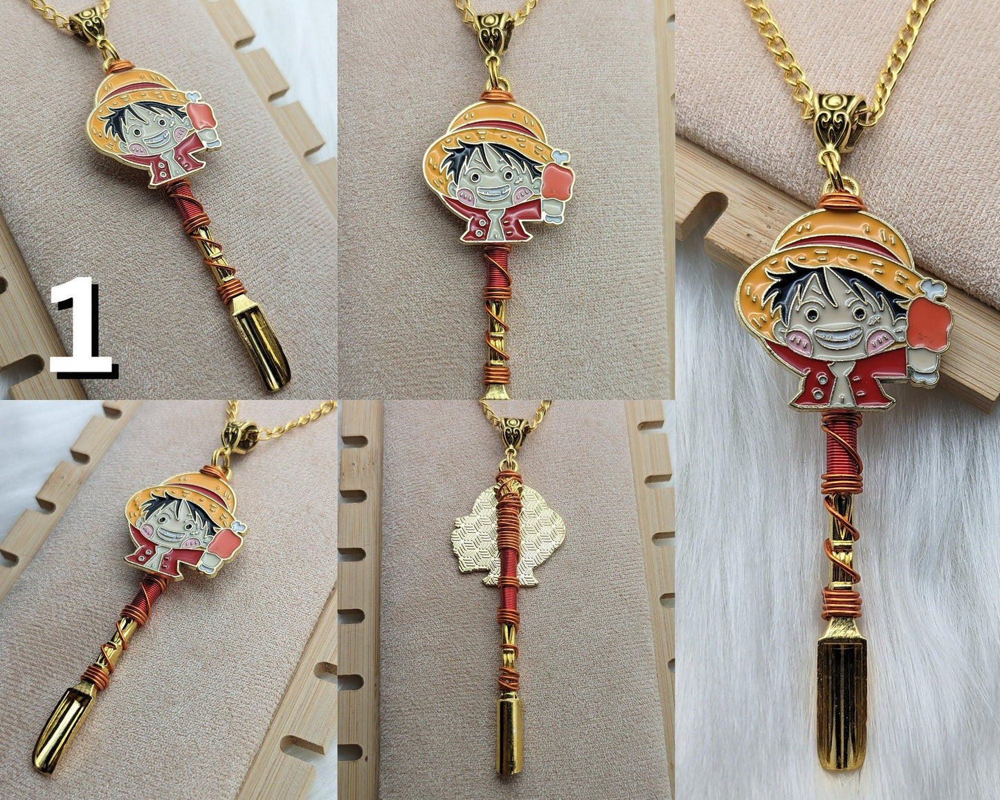 Anime/Manga Character Wire Wrapped Mini Spoons - Groove Spoons