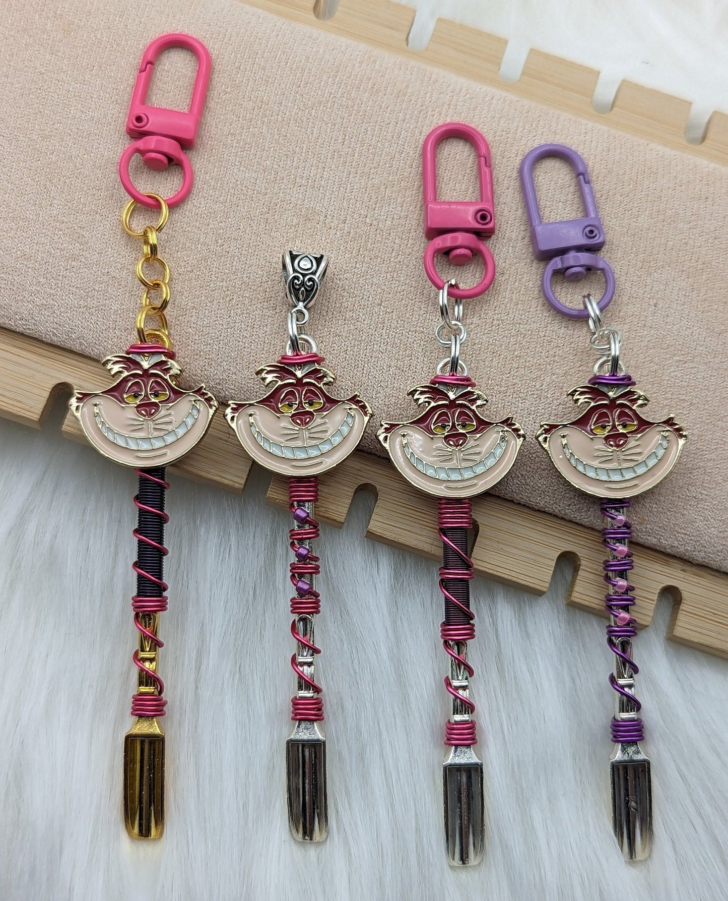 Cheshire Cat Mini Spoons - Groove Spoons