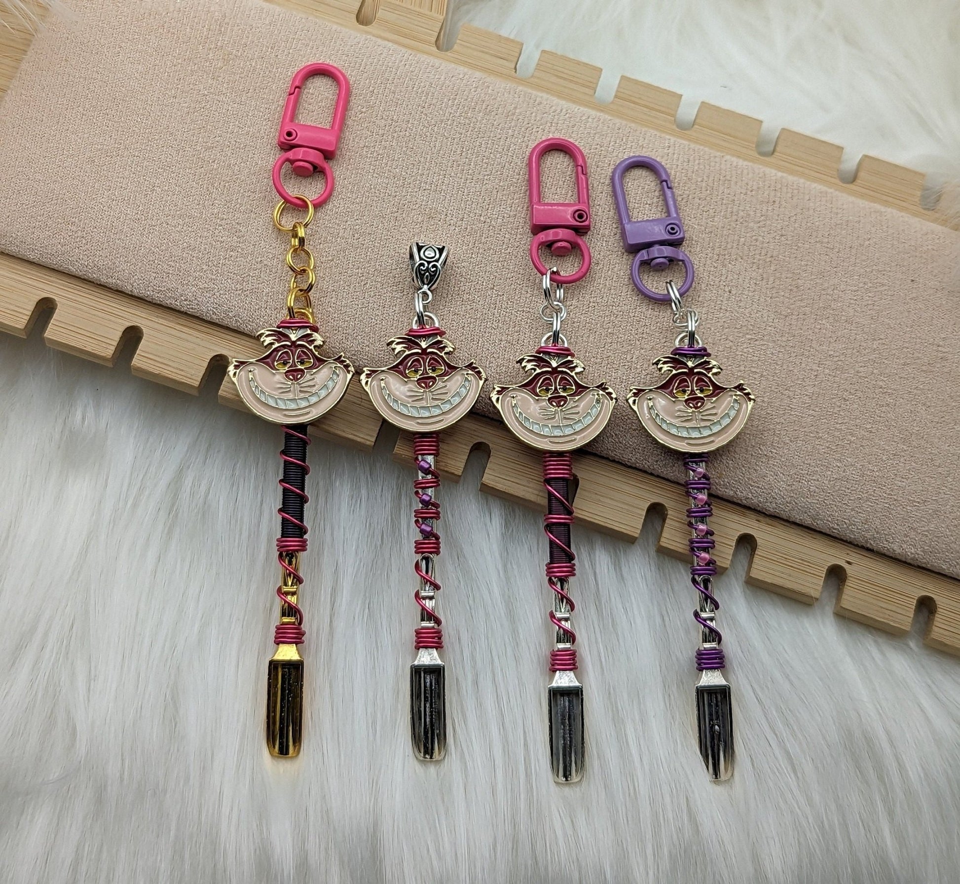 Cheshire Cat Mini Spoons - Groove Spoons