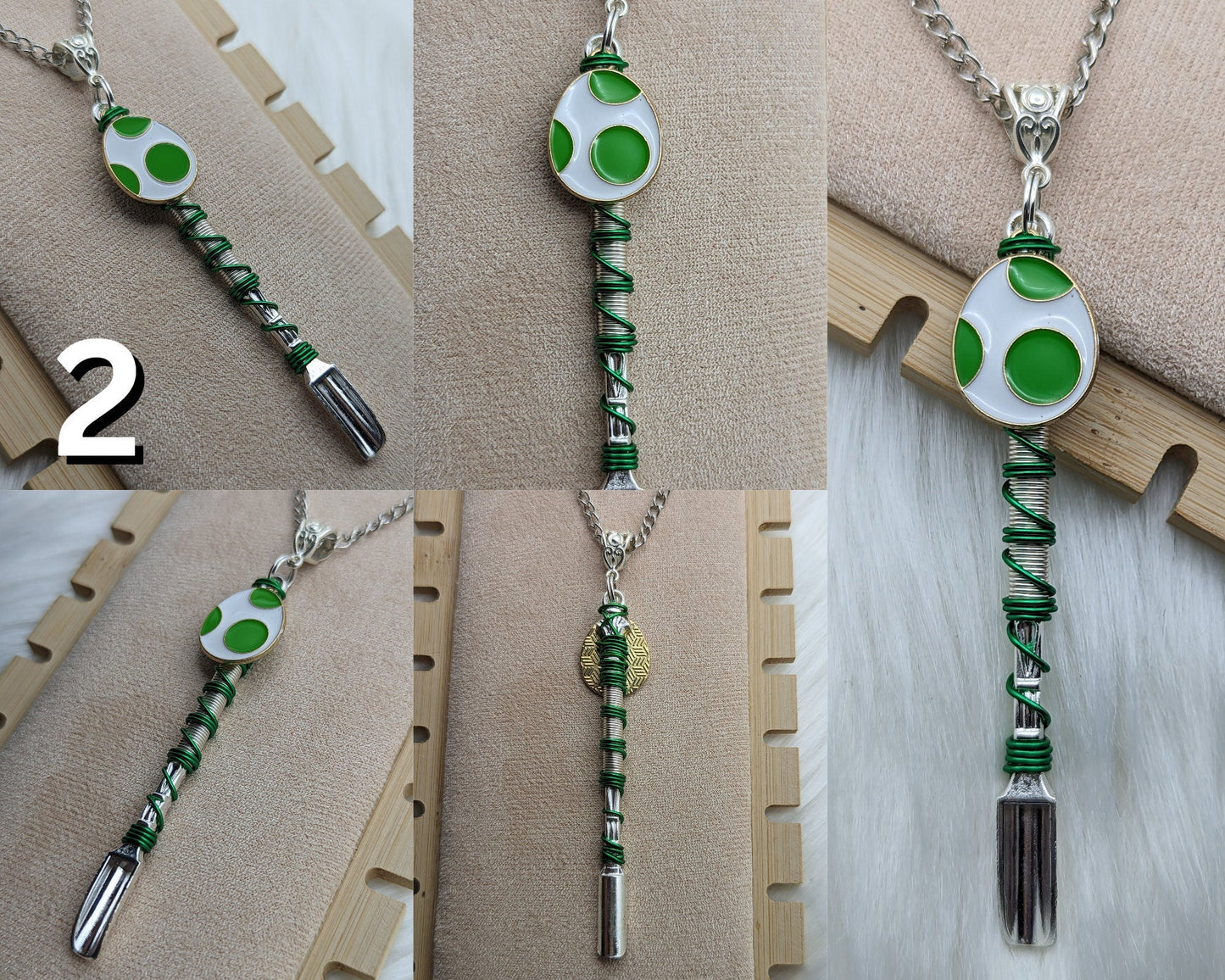 Cute Video Game Dinosaur and Egg Mini Spoons - Groove Spoons