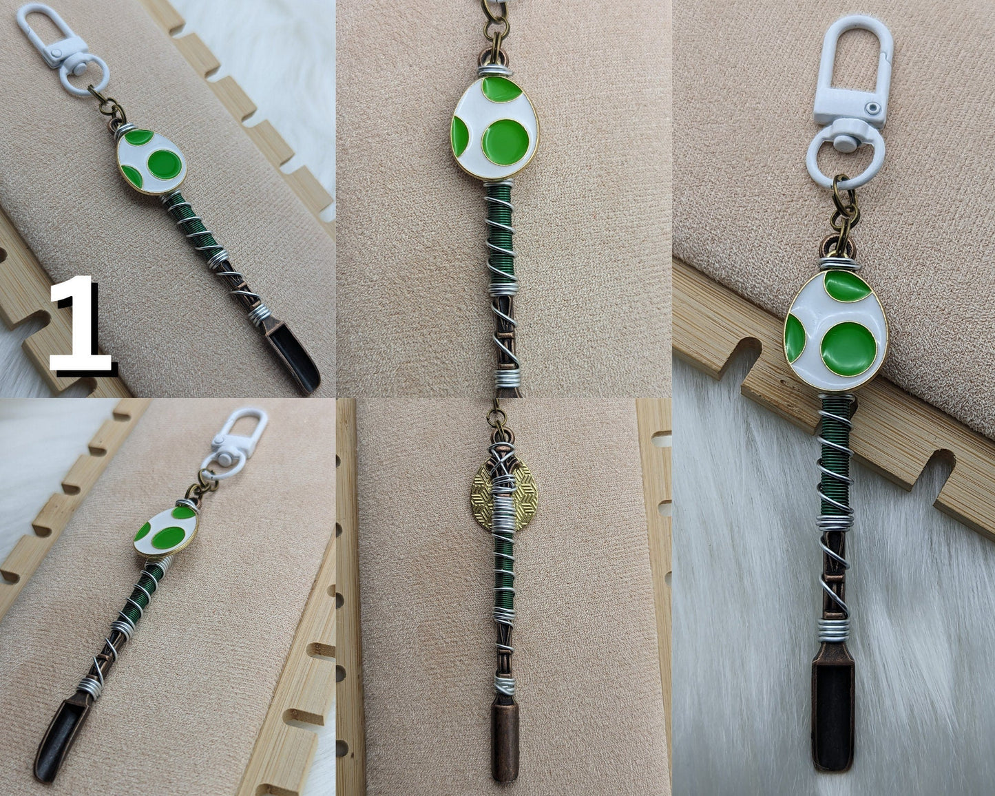 Cute Video Game Dinosaur and Egg Mini Spoons - Groove Spoons
