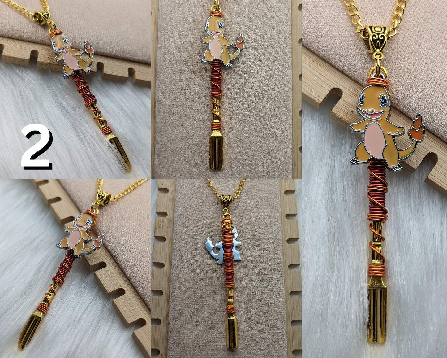 Fire Lizard Wire Wrapped Mini Spoon - Groove Spoons