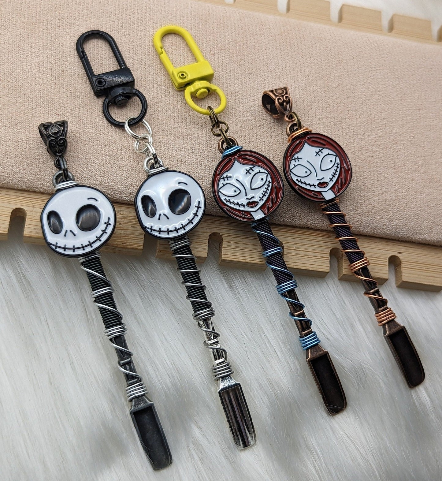 Holiday Movie Mini Spoon Necklaces and Keychains - Groove Spoons