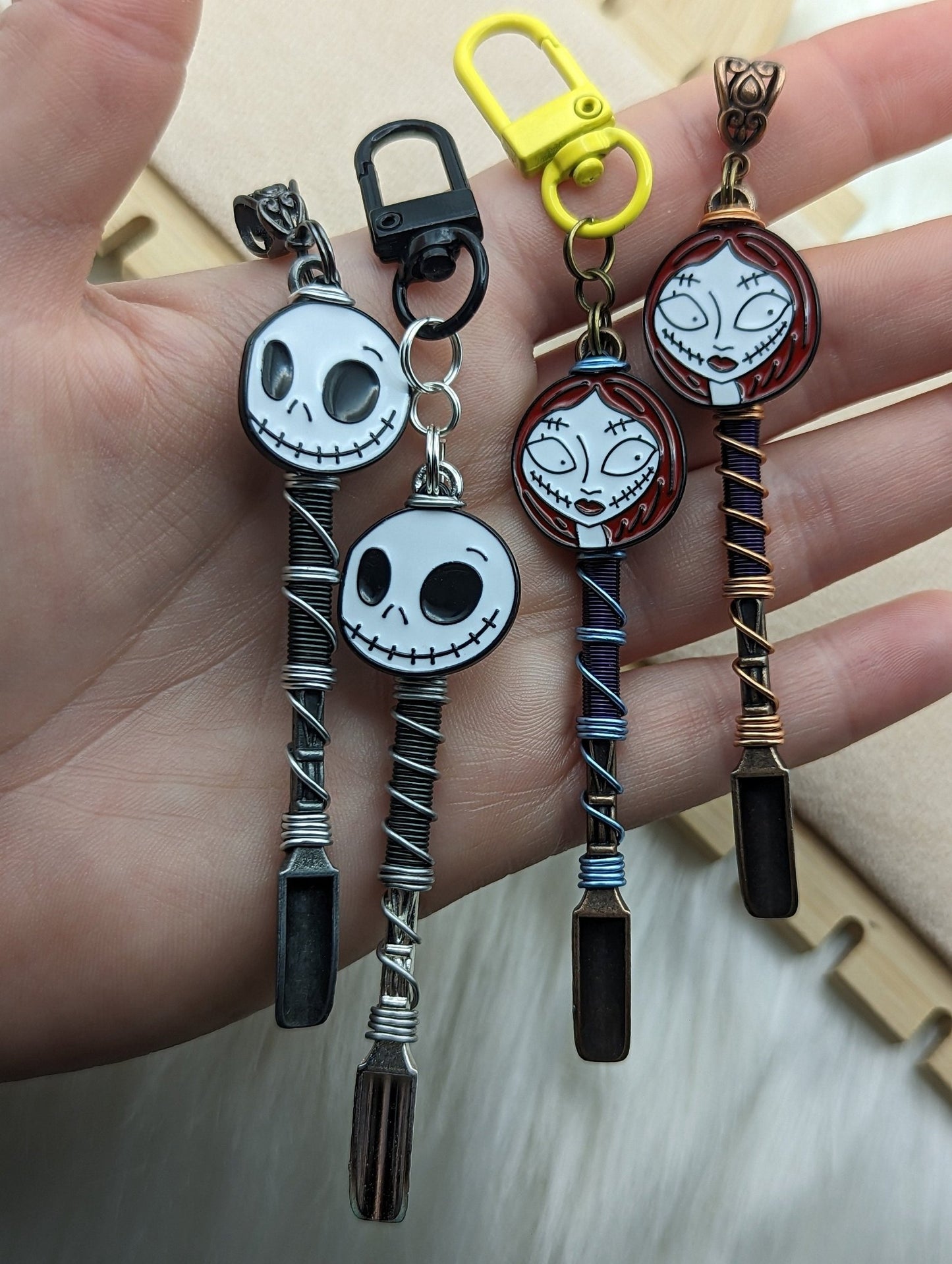 Holiday Movie Mini Spoon Necklaces and Keychains - Groove Spoons