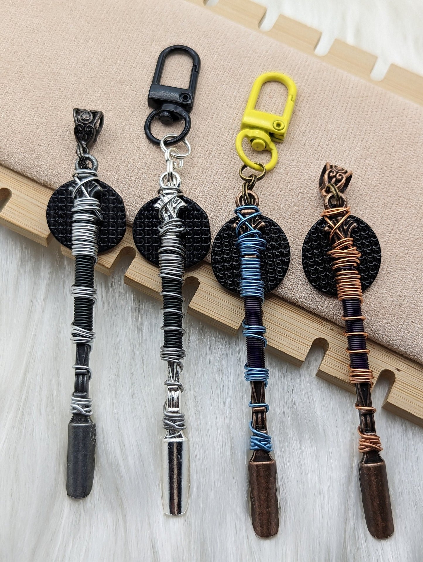 Holiday Movie Mini Spoon Necklaces and Keychains - Groove Spoons