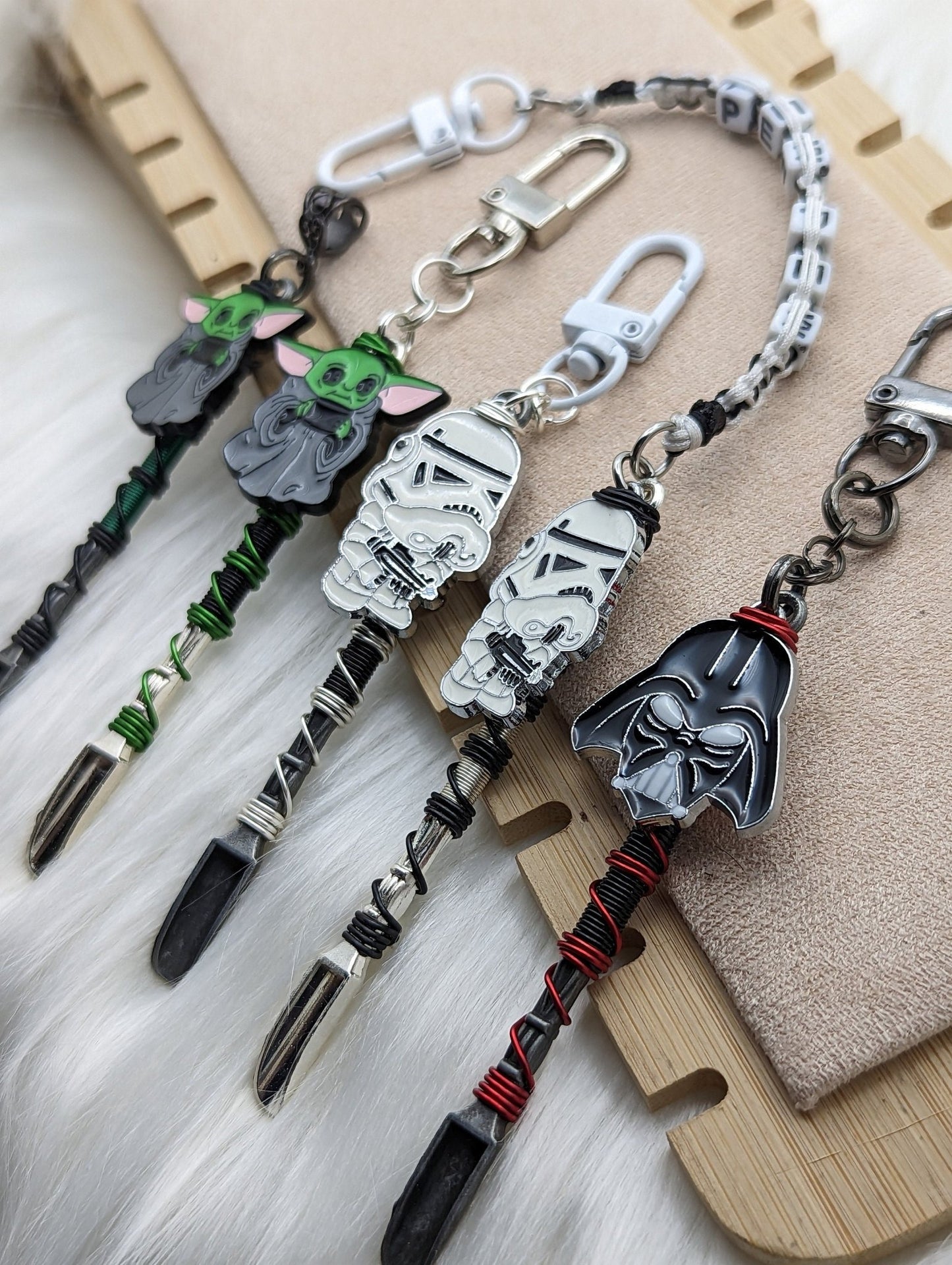 Nerdy Wire Wrapped Mini Spoons - Groove Spoons