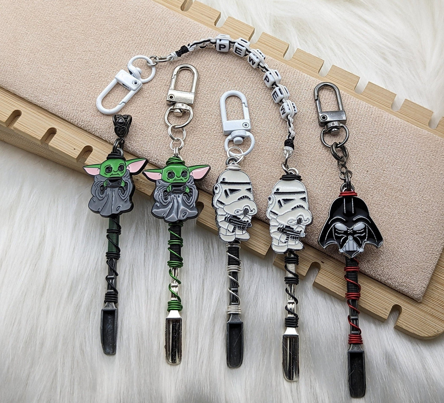 Nerdy Wire Wrapped Mini Spoons - Groove Spoons