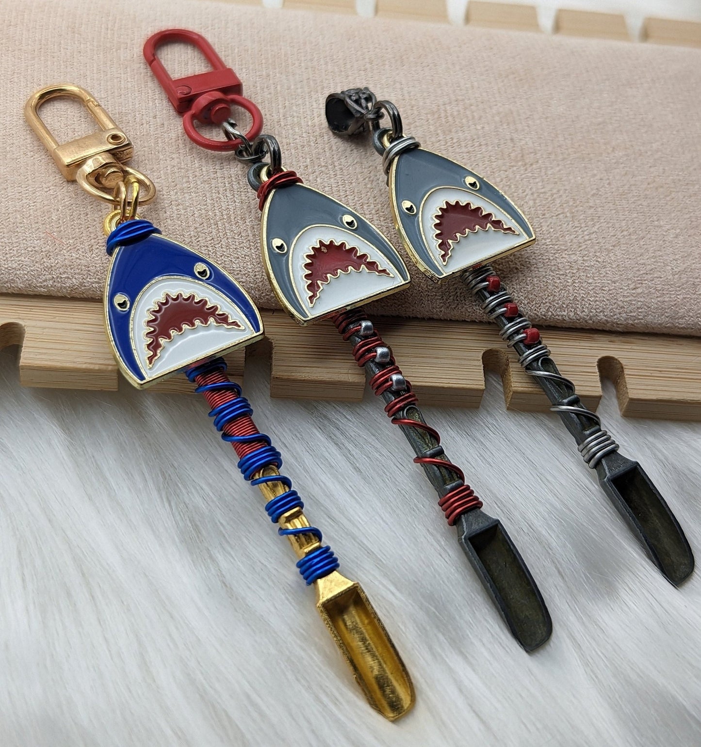 Shark Wire Wrapped Mini Spoons - Groove Spoons