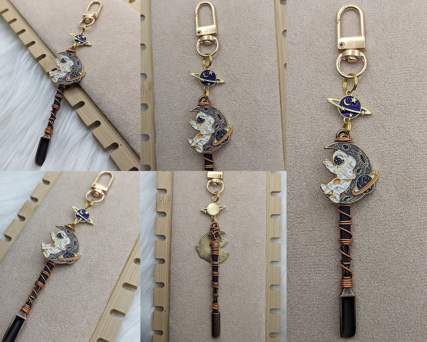 Spacey Wire Wrapped Mini Spoons - Groove Spoons