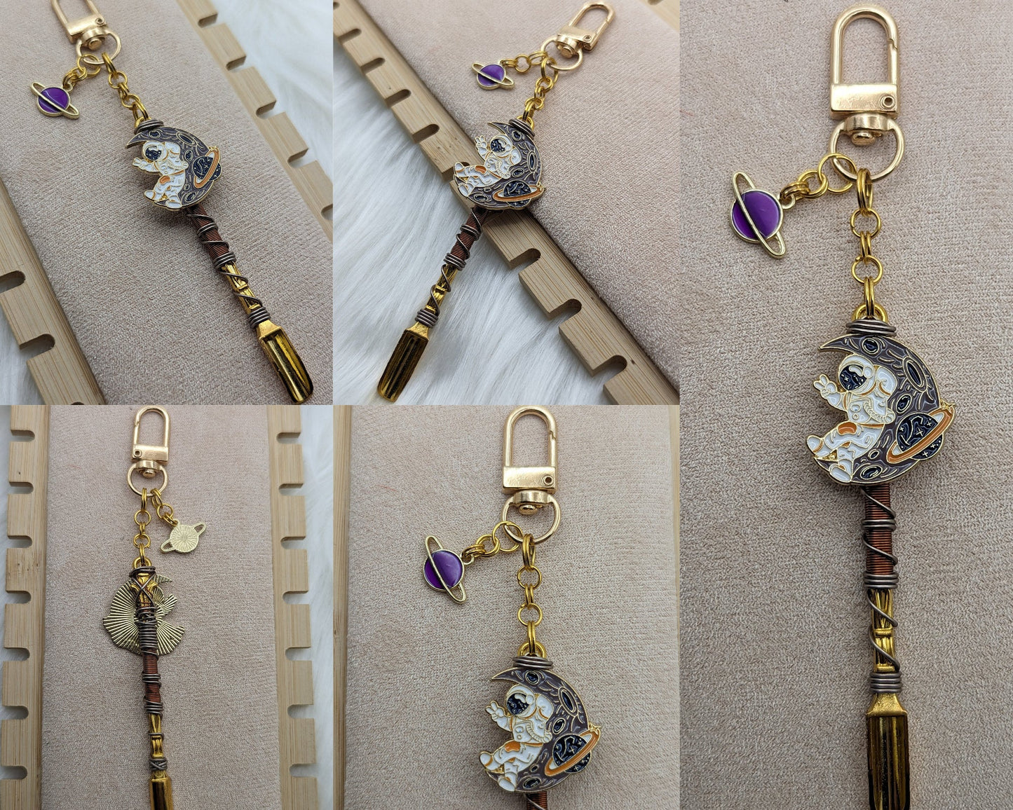 Spacey Wire Wrapped Mini Spoons - Groove Spoons
