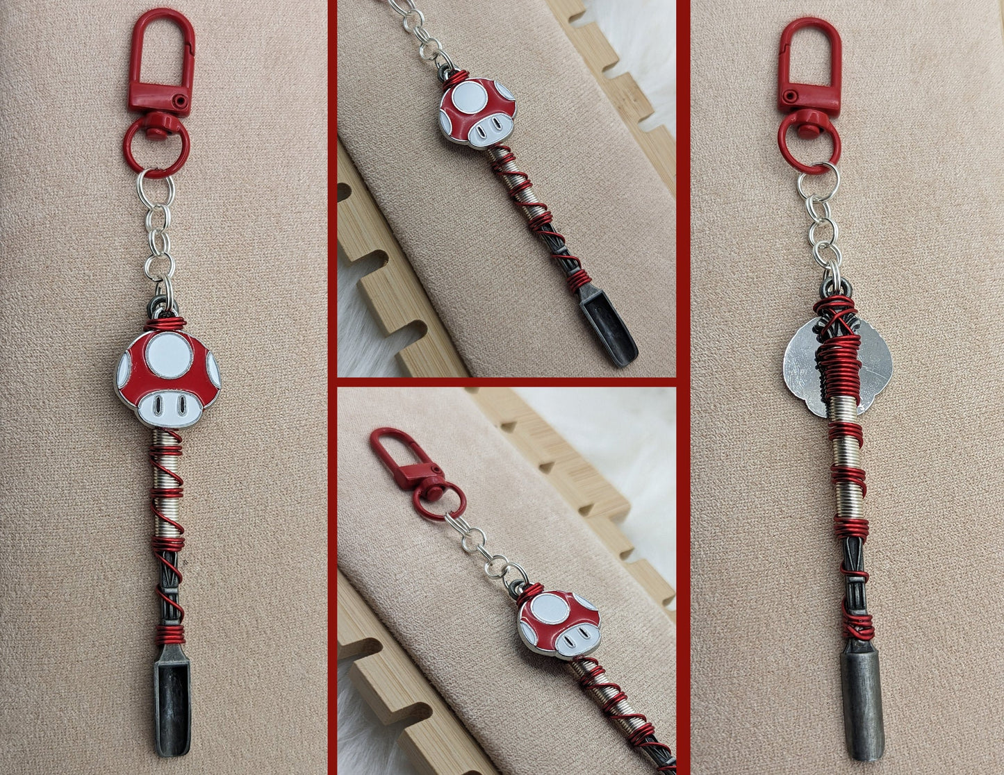 Super Video Game Brothers Wire Wrapped Mini Spoons - Groove Spoons