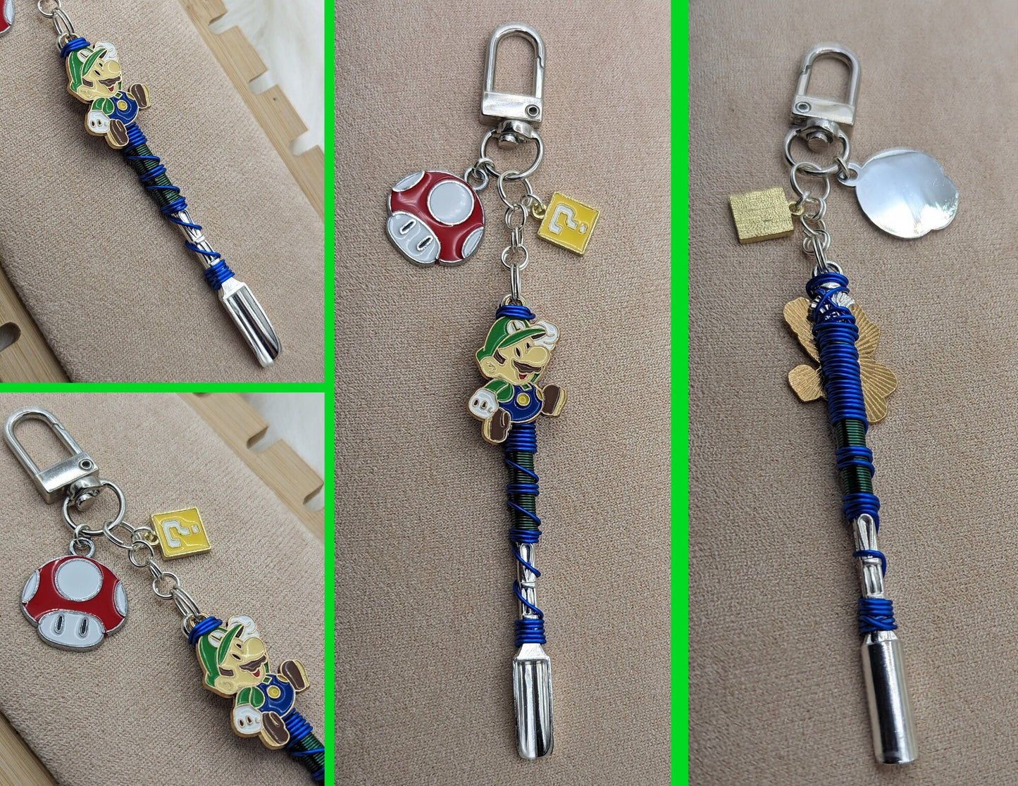 Super Video Game Brothers Wire Wrapped Mini Spoons - Groove Spoons