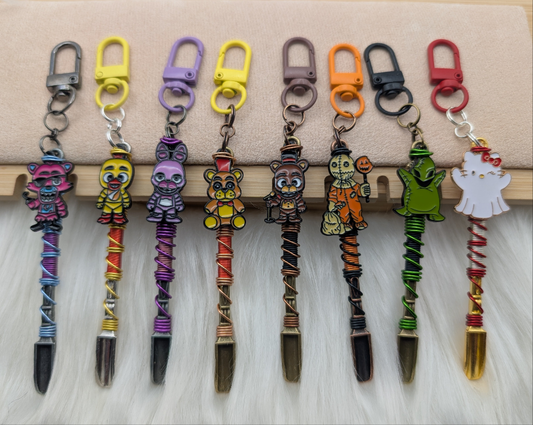 2025 Spooky Themed Wire-Wrapped Mini Spoons