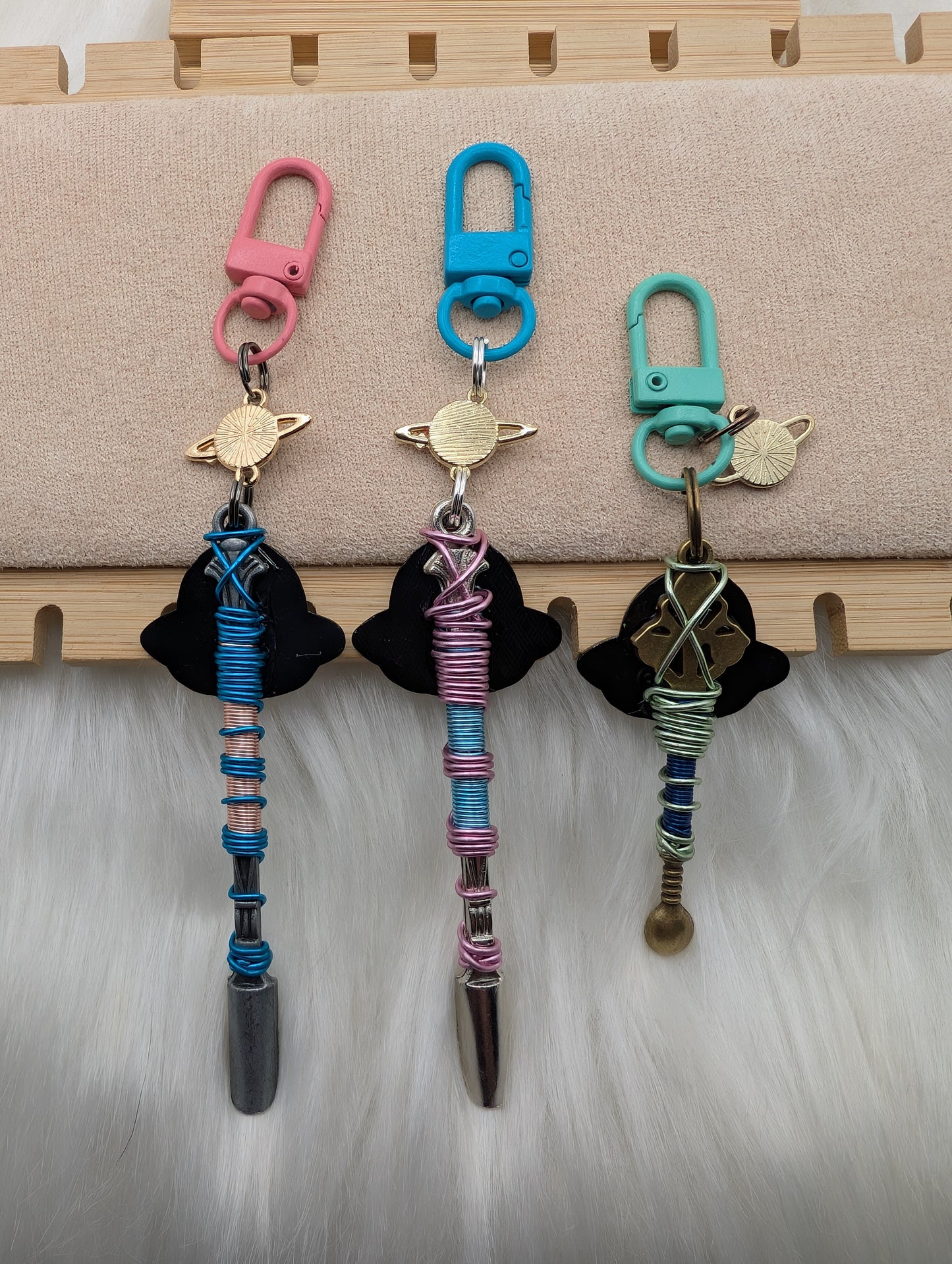 UFO Kitty Wire Wrapped Mini Spoons