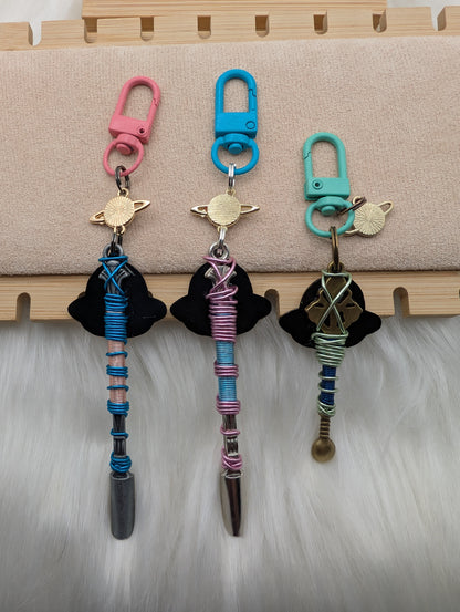 UFO Kitty Wire Wrapped Mini Spoons