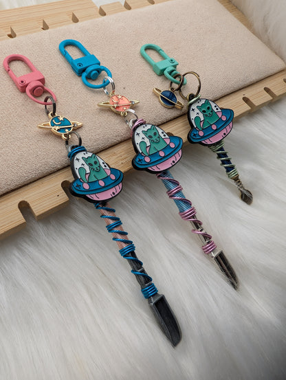 UFO Kitty Wire Wrapped Mini Spoons