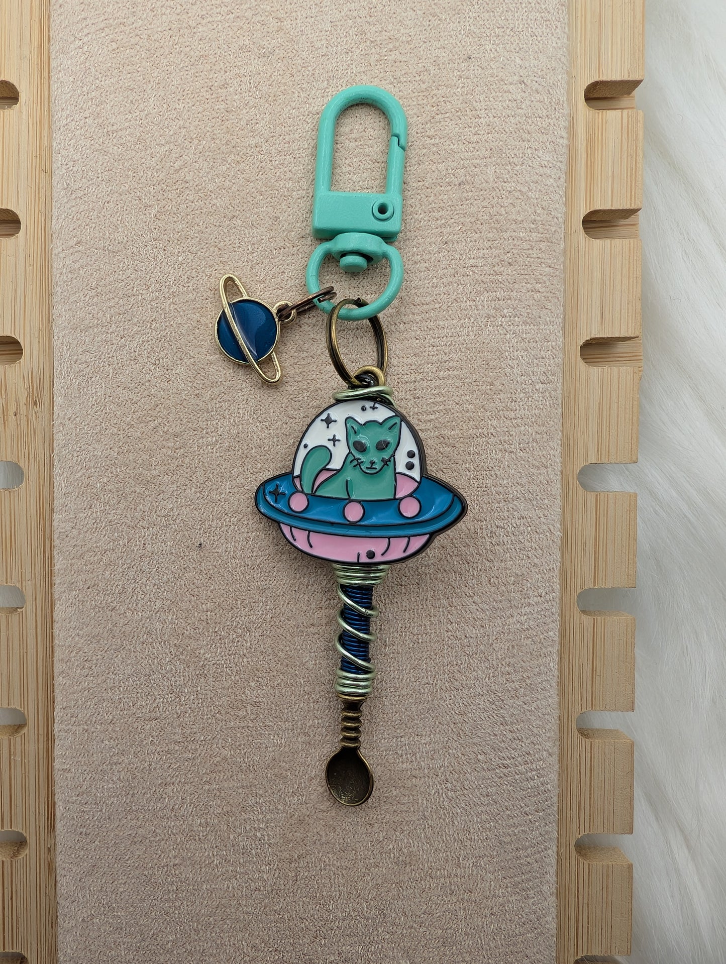 UFO Kitty Wire Wrapped Mini Spoons