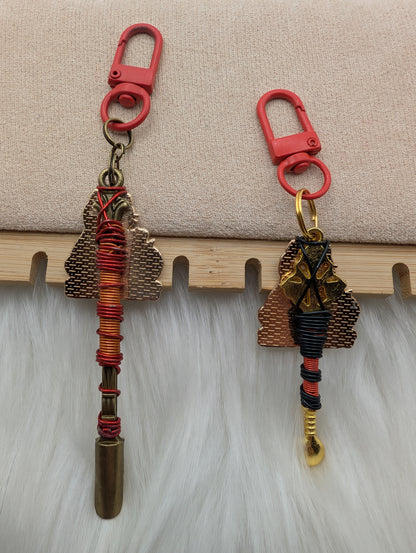 "This is Fine" Meme Cat Wire Wrapped Spoon