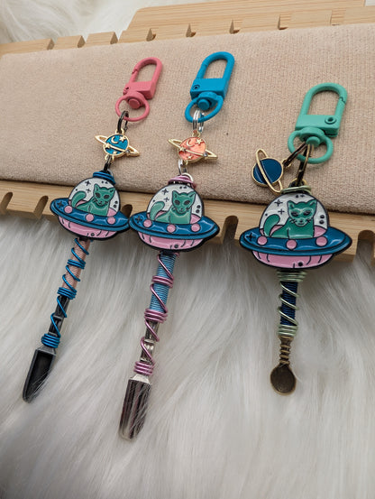 UFO Kitty Wire Wrapped Mini Spoons