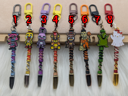 2025 Spooky Themed Wire-Wrapped Mini Spoons