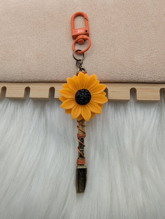 Sunflower Wire Wrapped Mini Spoons