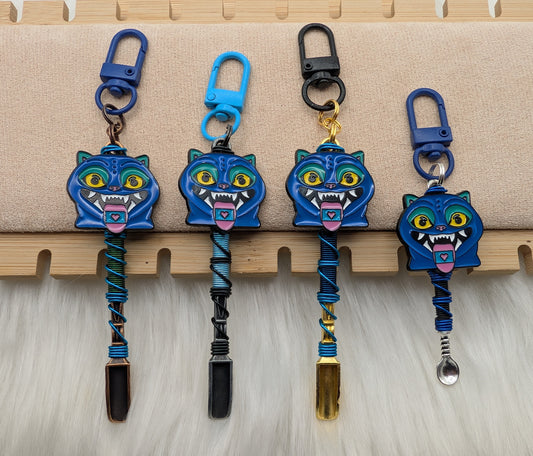 Demon Kitty Wire Wrapped Spoon