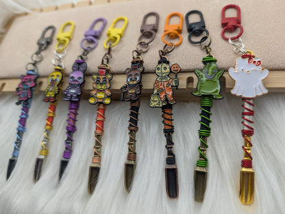 2025 Spooky Themed Wire-Wrapped Mini Spoons