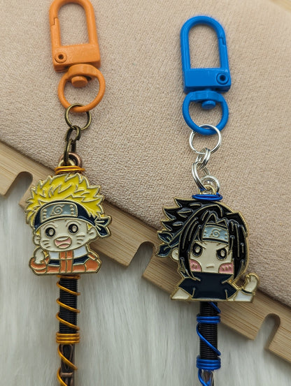 Ninja Anime Characters Wire Wrapped Mini Spoons - Groove Spoons