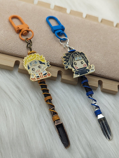 Ninja Anime Characters Wire Wrapped Mini Spoons - Groove Spoons