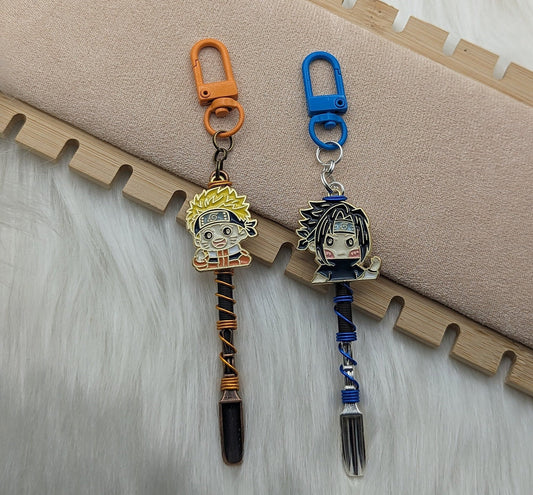 Ninja Anime Characters Wire Wrapped Mini Spoons - Groove Spoons