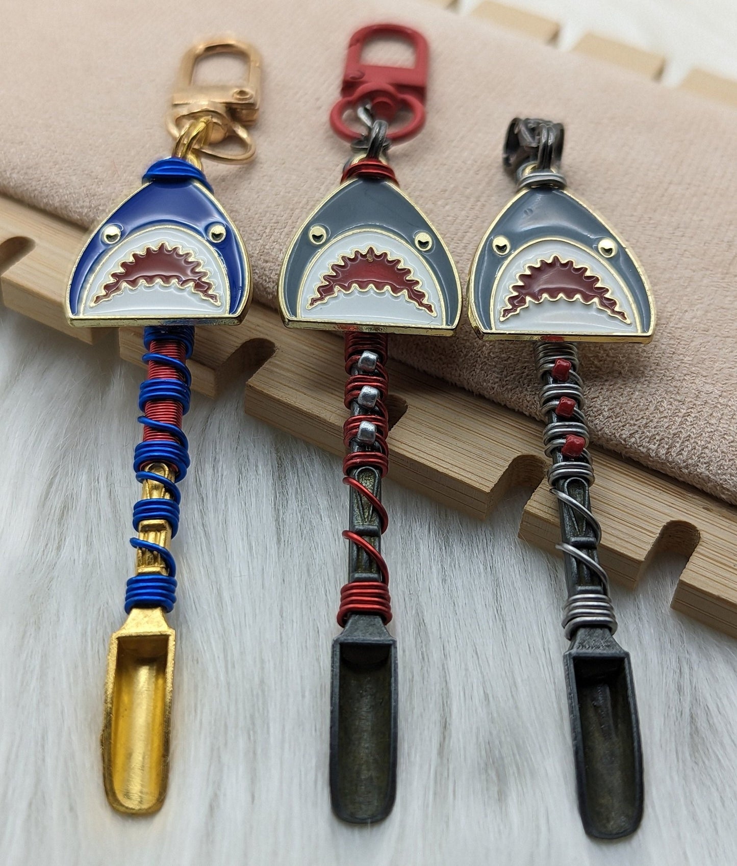 Shark Wire Wrapped Mini Spoons - Groove Spoons