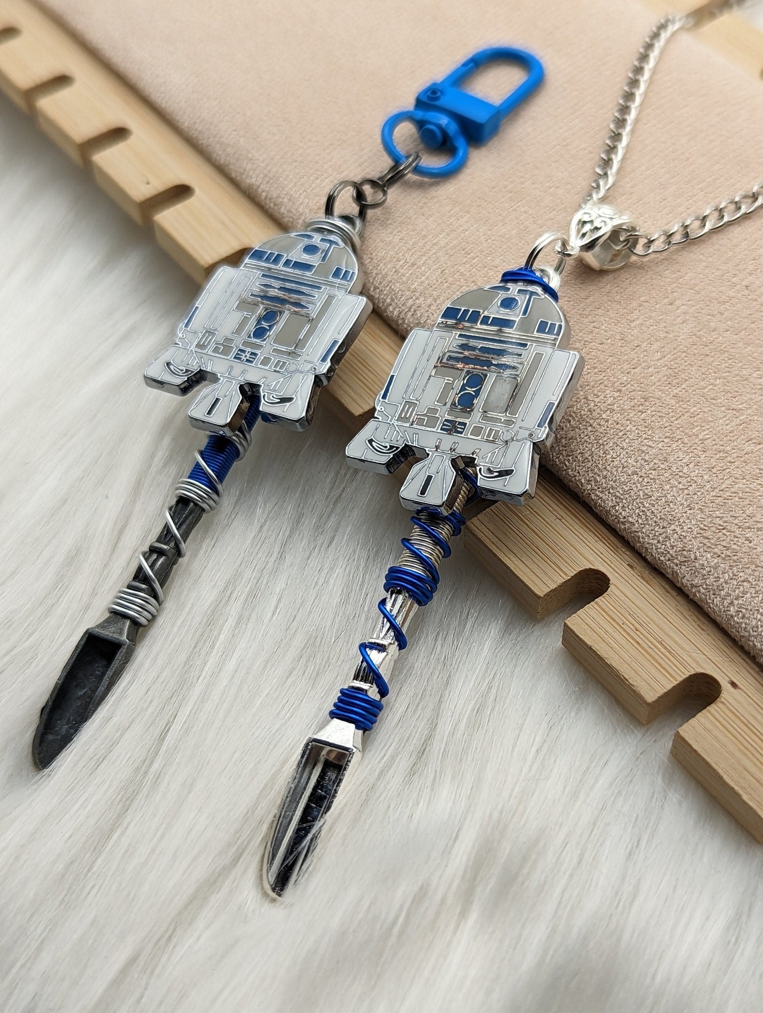 Space Robot Wire Wrapped Mini Spoons - Groove Spoons