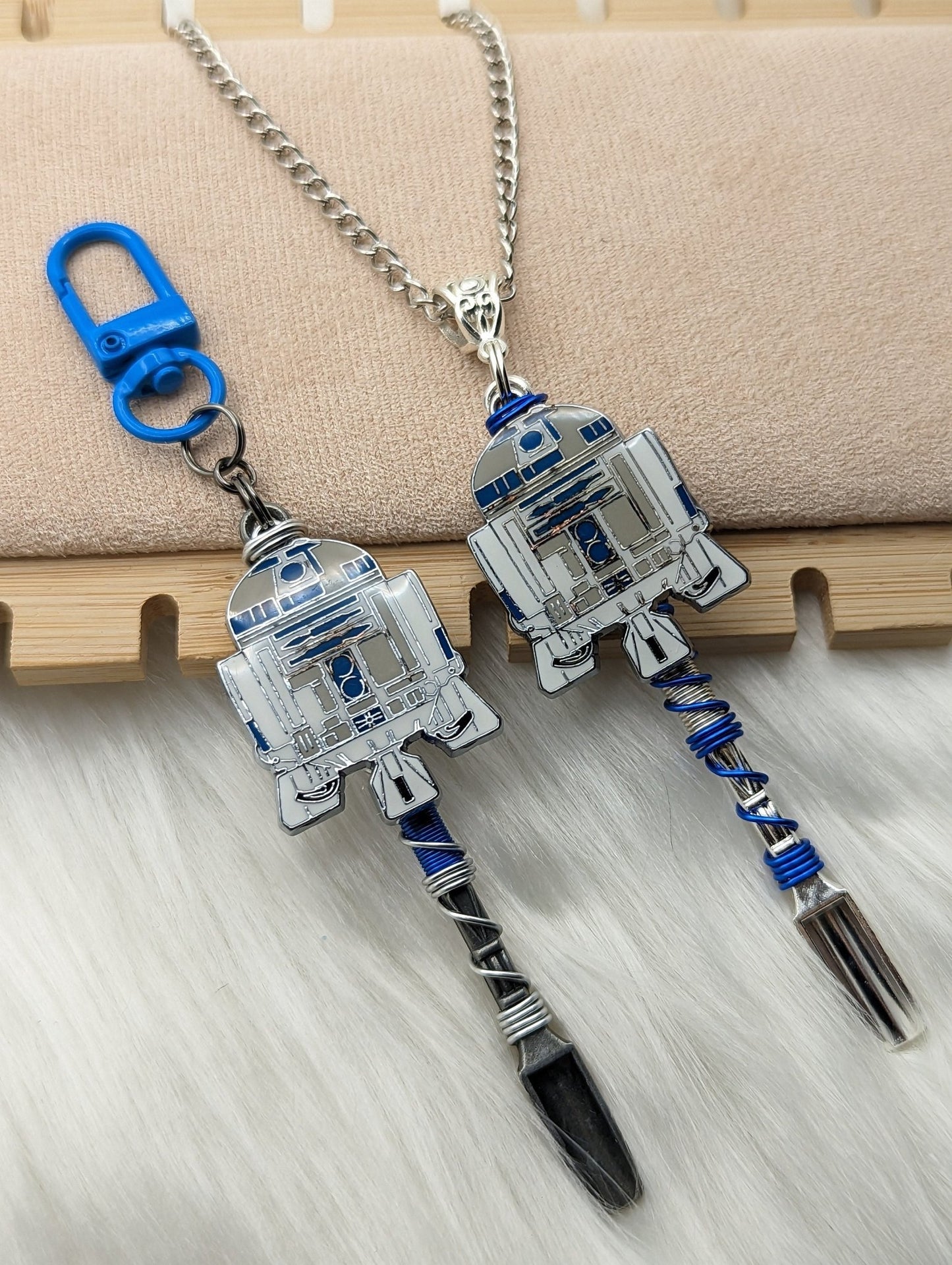 Space Robot Wire Wrapped Mini Spoons - Groove Spoons