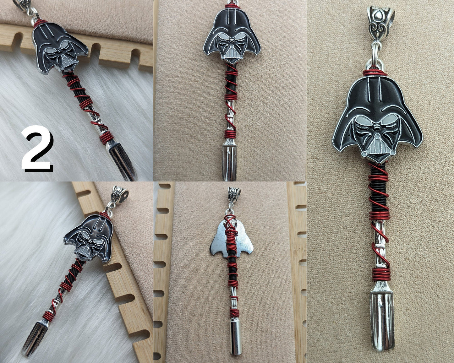 Space Villain Wire Wrapped Mini Spoon - Groove Spoons