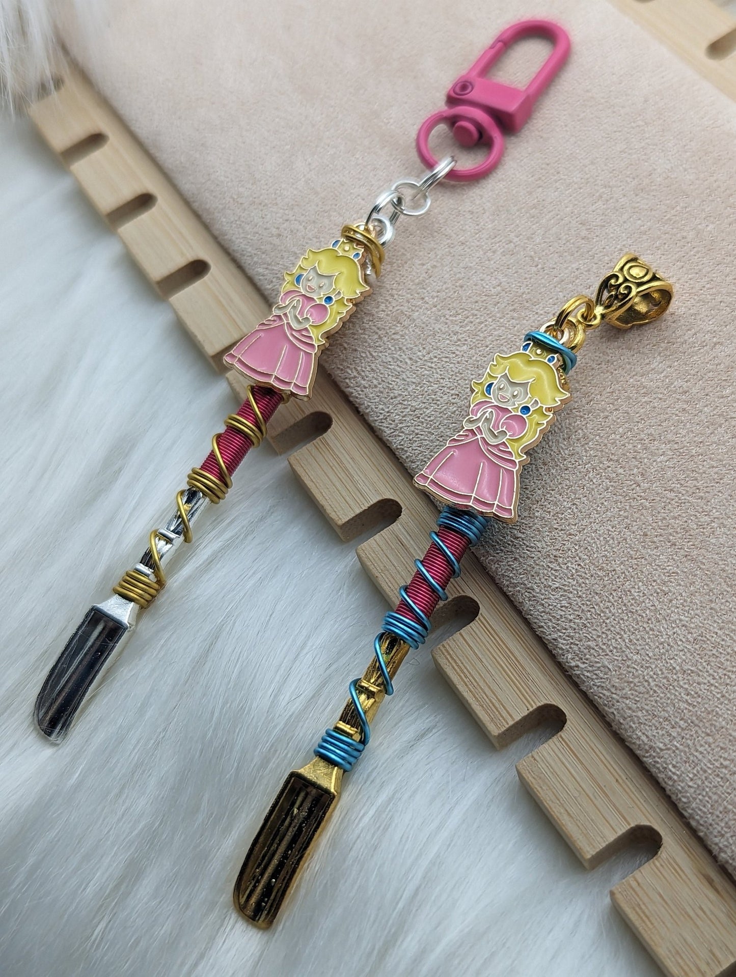 Video Game Princess Wire Wrapped Mini Spoons - Groove Spoons