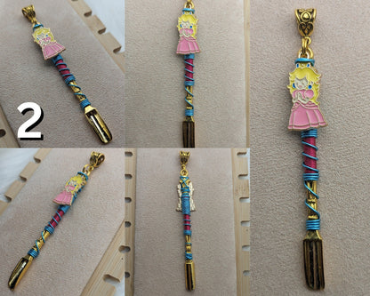 Video Game Princess Wire Wrapped Mini Spoons - Groove Spoons