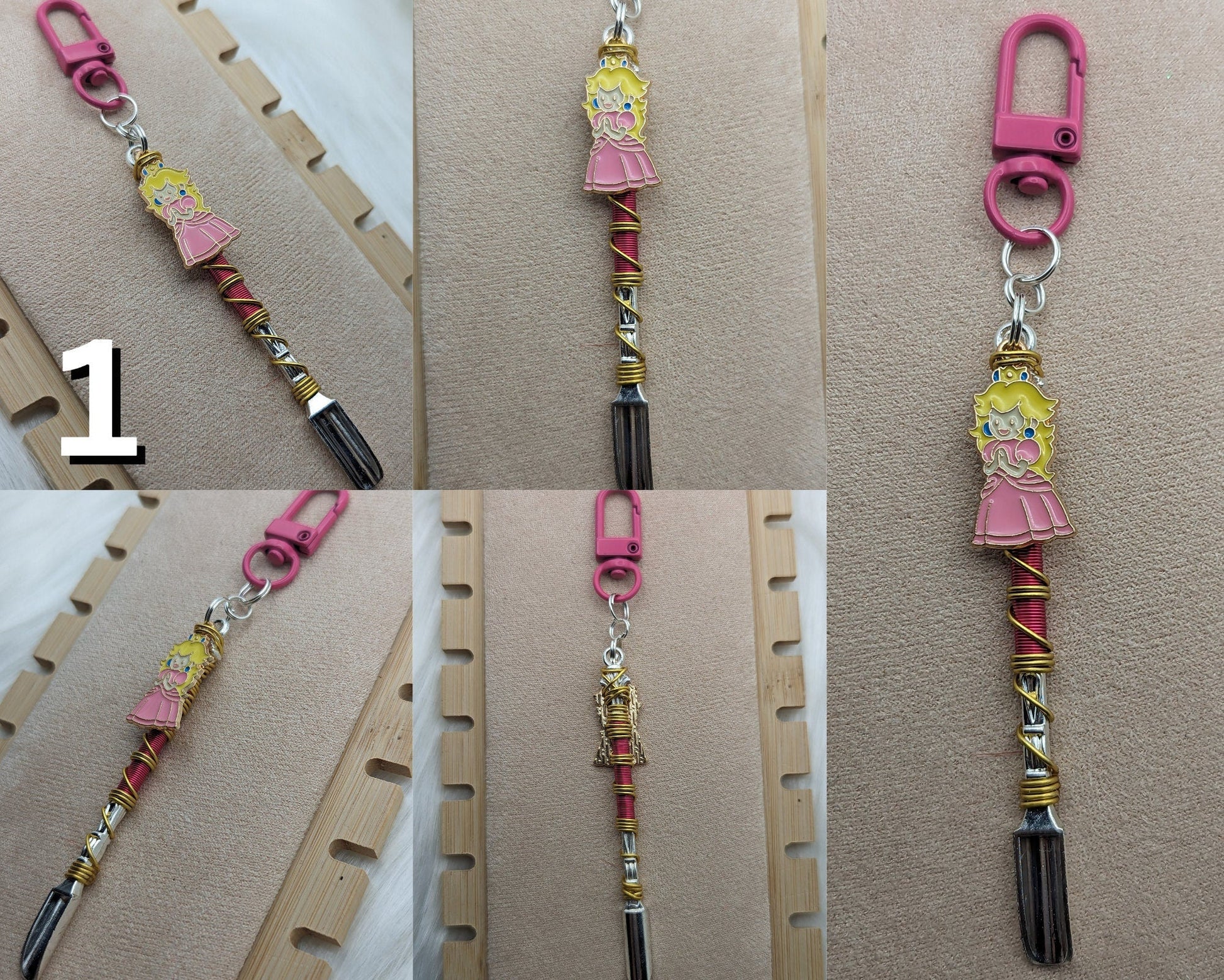 Video Game Princess Wire Wrapped Mini Spoons - Groove Spoons